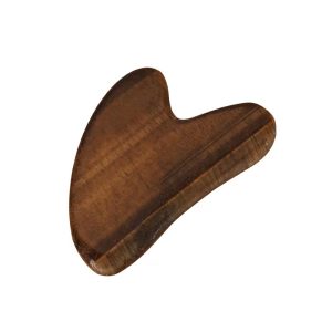 Tiger's eye facial gua sha heart shape