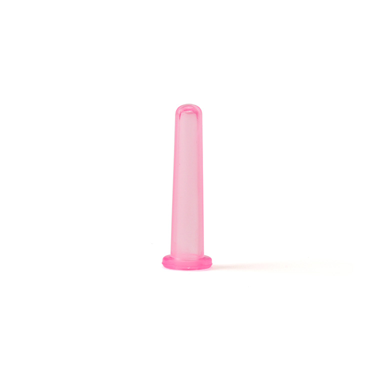 Silicone Facial Cupping Set Pink with clean brush - Image 3