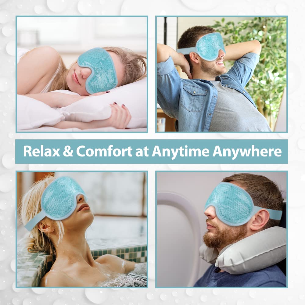 Cooling Gel Beads Eye Mask - Image 3