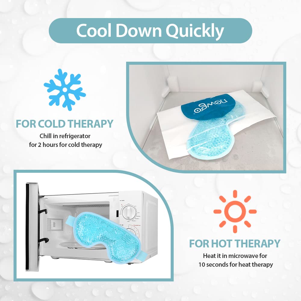 Cooling Gel Beads Eye Mask - Image 2