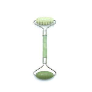 Green Feng jade spiky Face Massage Roller
