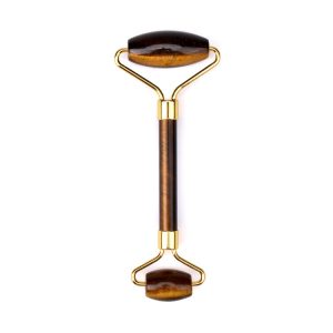 Tiger eye stone Face Massage Roller